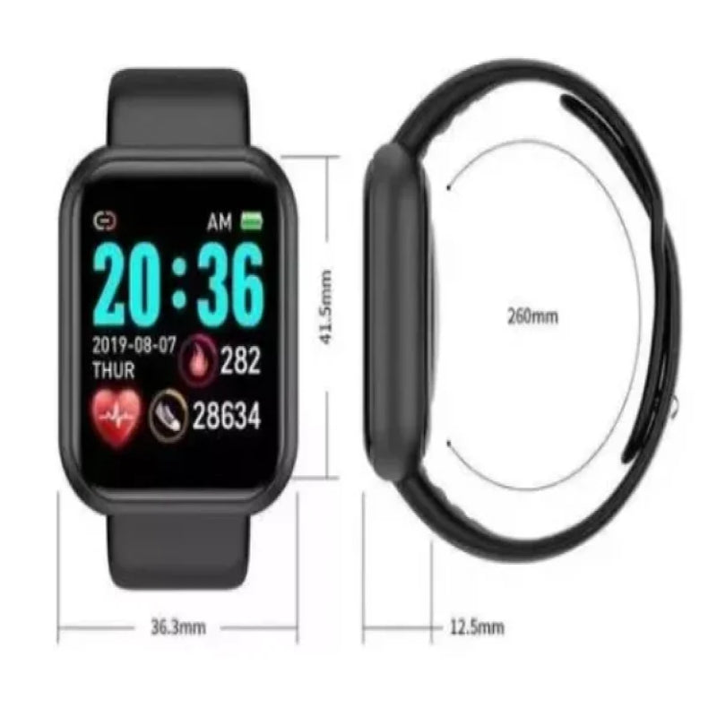 Relógio Smartwatch Android Ios Inteligente D20 plus Bluetooth  - Frete Grátis