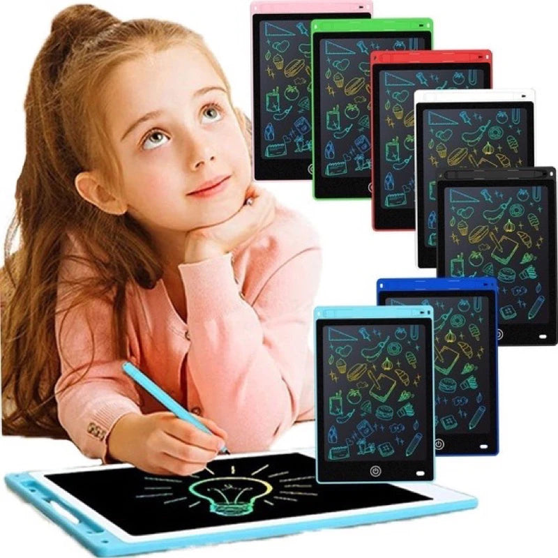 Lousa Mágica Tela Lcd 12 Polegadas Infantil De Escrever E Desenhar Tablet - Frete Grátis