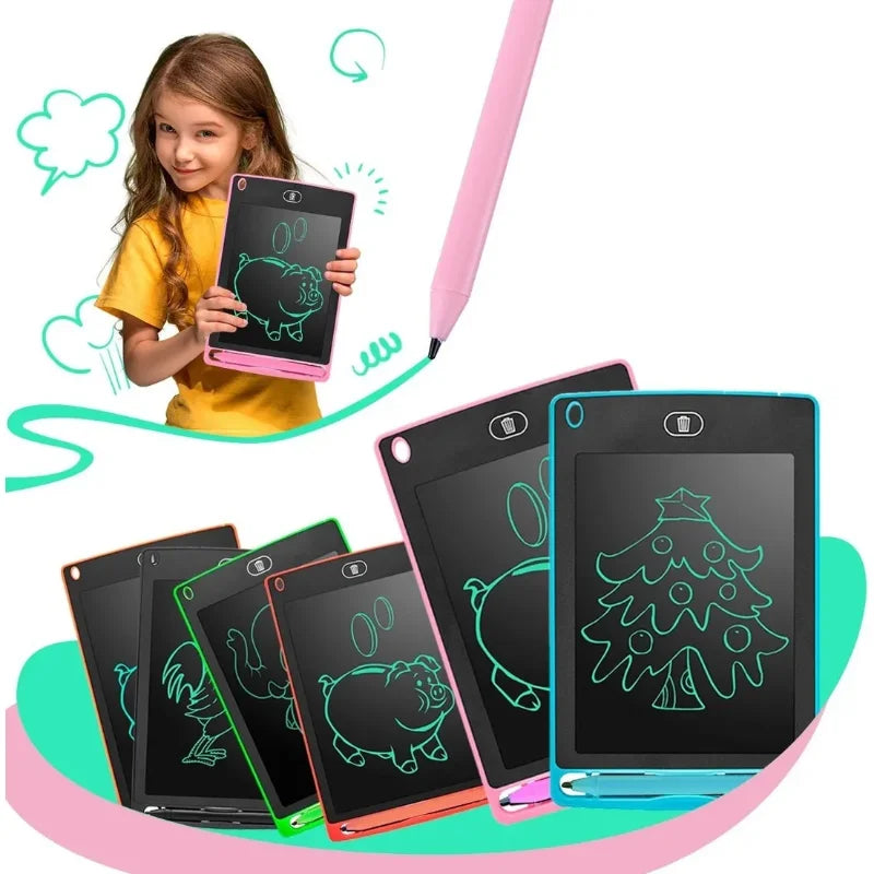 Lousa Mágica Tela Lcd 12 Polegadas Infantil De Escrever E Desenhar Tablet - Frete Grátis