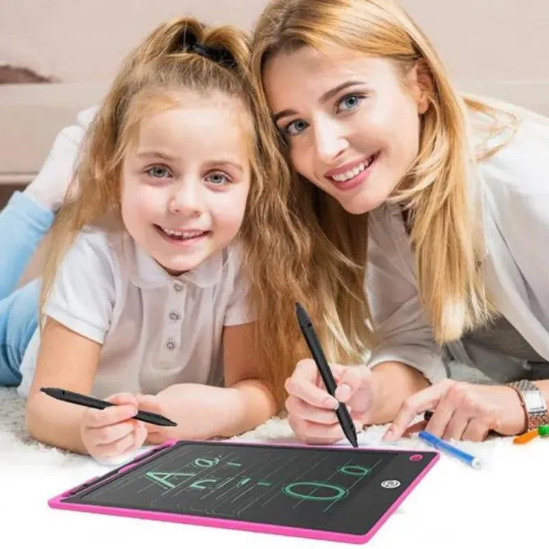 Lousa Mágica Tela Lcd 12 Polegadas Infantil De Escrever E Desenhar Tablet - Frete Grátis