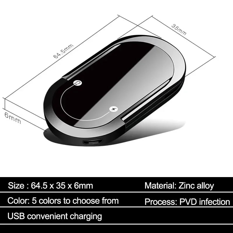 Isqueiro, carregamento USB , pode ser usado como um suporte de telefone móvel Frete Grátis