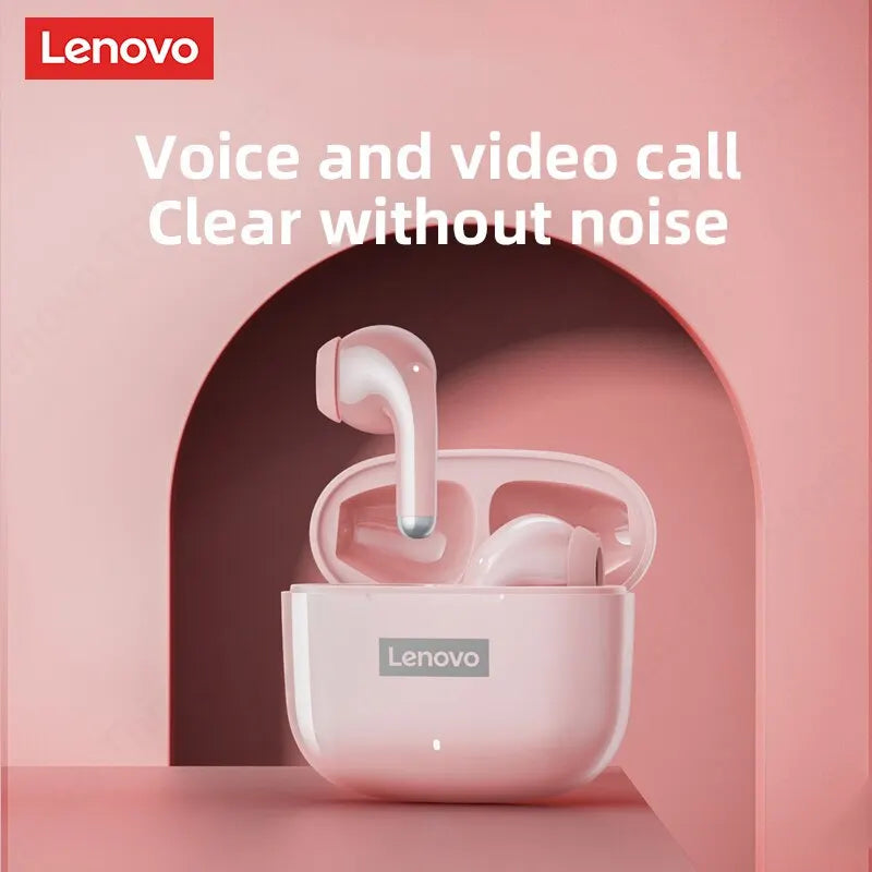 Fone de ouvido Lenovo LP40 Pro 5.0 Wireless Sports   Frete Grátis